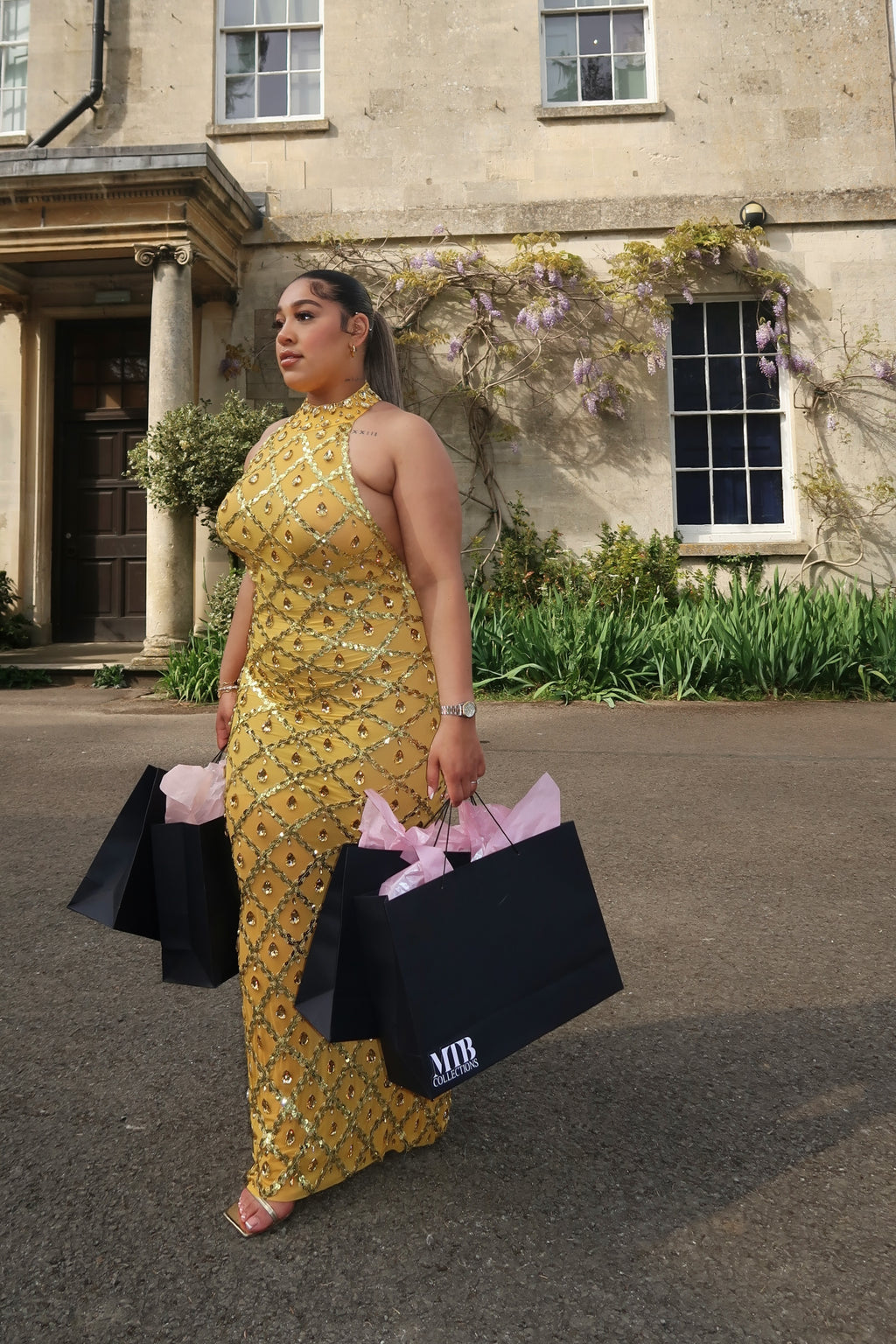 Zuva Maxi Dress - Golden Yellow