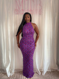 Zuva Maxi Dress - Purple