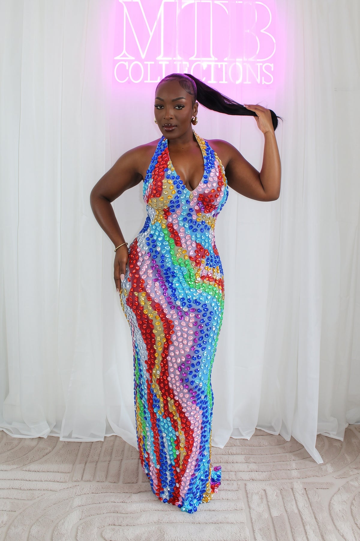 Ziva Maxi Dress - Multi