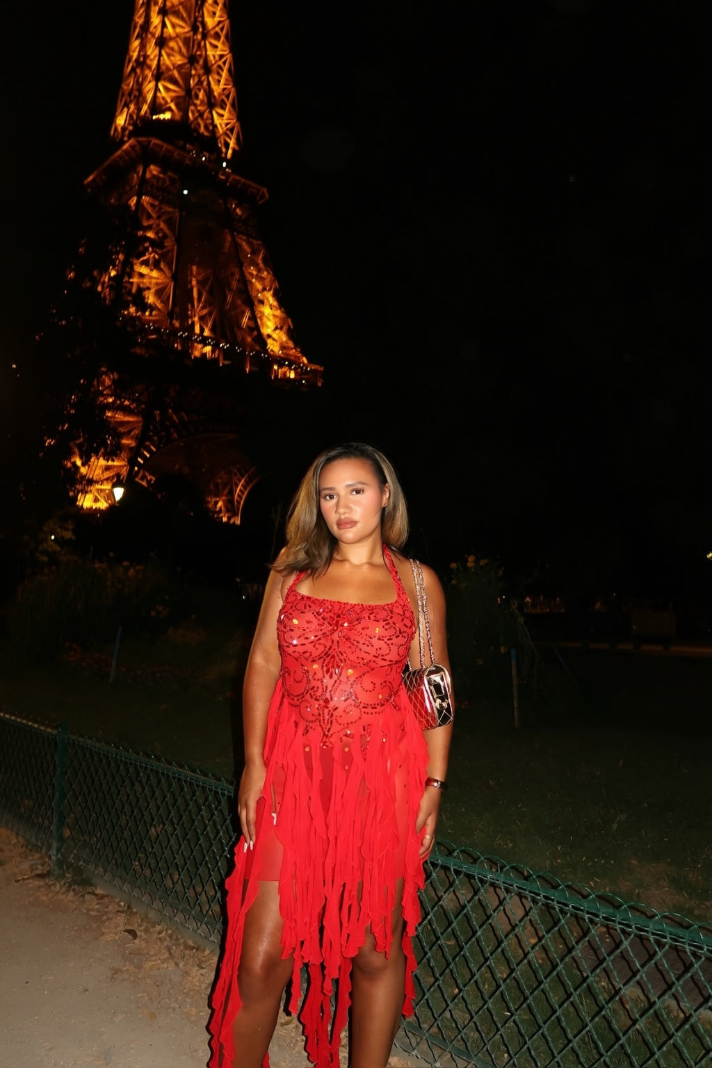 Zuri Dress - Red