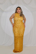 Ruva Dress - Gold