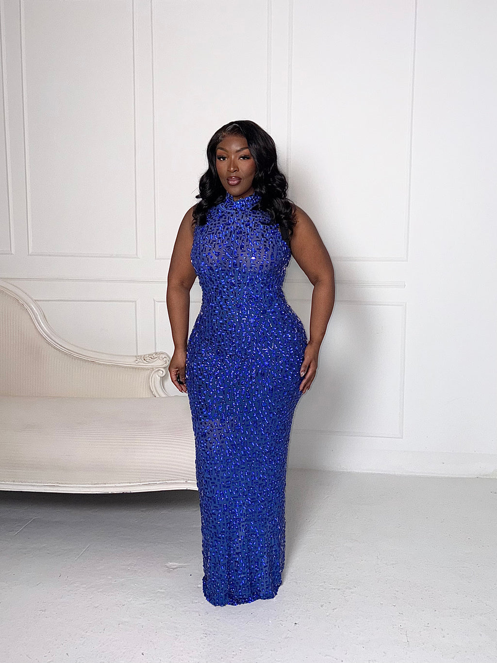 Ruva Dress - Cobalt Blue