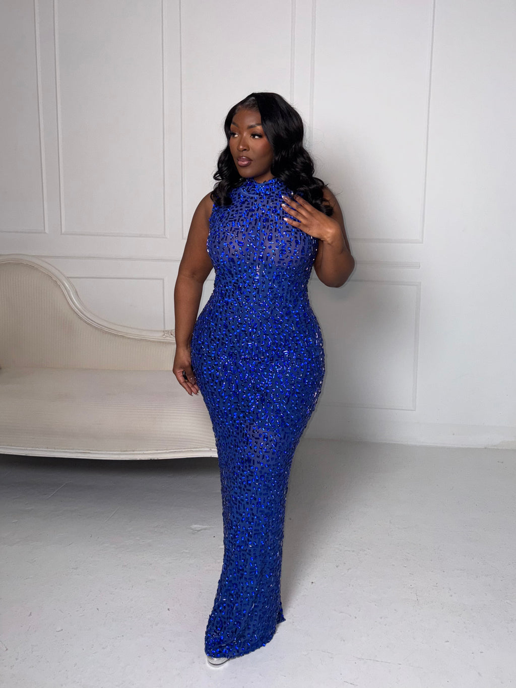 Ruva Dress - Cobalt Blue