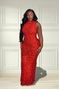 Ruva Dress - Red
