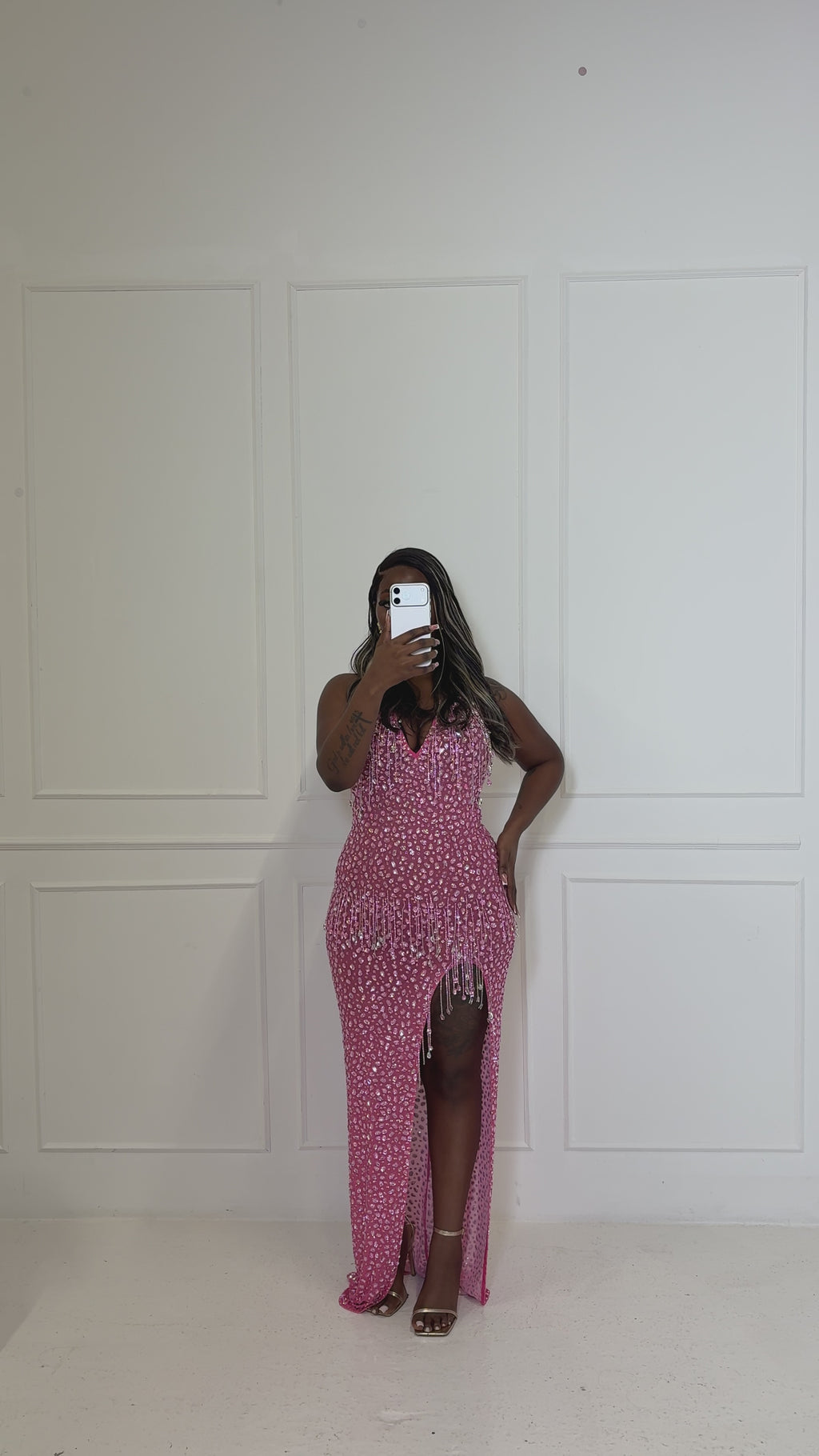 Munaka Dress - Pink